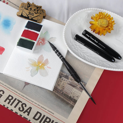 BrushVoyage – Dual-Tip Travel Watercolor Brush Pen