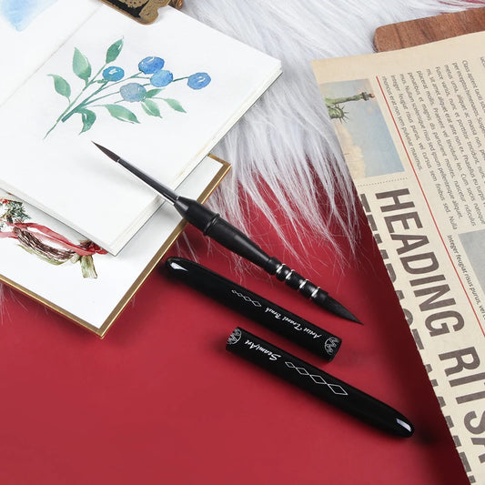 BrushVoyage – Dual-Tip Travel Watercolor Brush Pen