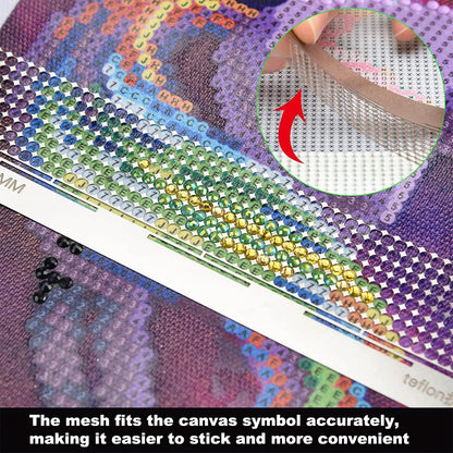 ArtGrid – 5D Diamond Painting Fix Tool & Ruler Set