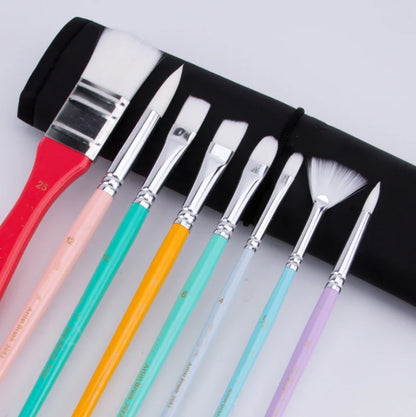 BrushCrafter – Artist Paint Brush Set with Bag