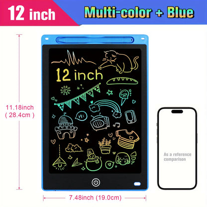 ScribbleGlow – 12-Inch LCD Writing & Drawing Tablet for Kids