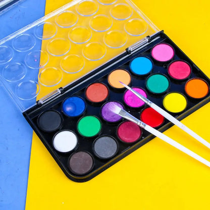 LumiPearl – 24 Colors Metallic Solid Watercolor Paint Set