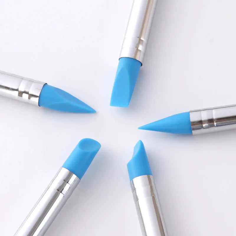 Sculptex – 5-Piece Rubber Silicone Tip Brush Set