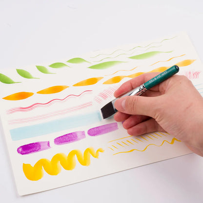 MiniPaint – Mini Watercolor Brush Set with Pouch