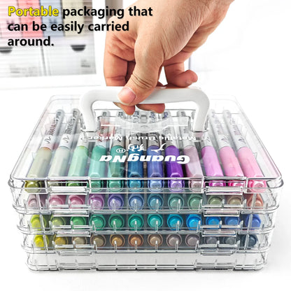 Metaluxe – Metallic Brush Marker Set