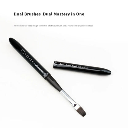 ArtRoam – Dual-Head Travel Watercolor Brush