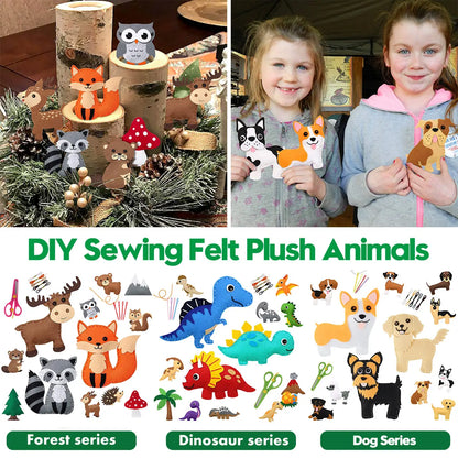 SewZoo – DIY Felt Animal Sewing Kit for Kids