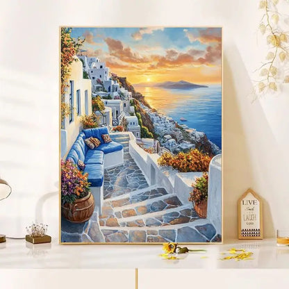 CoastLoom – Seaside Landscape Paint by Numbers Kit