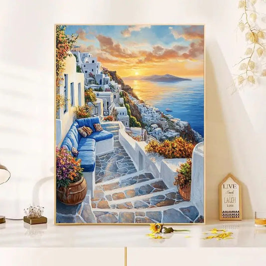 CoastLoom – Seaside Landscape Paint by Numbers Kit