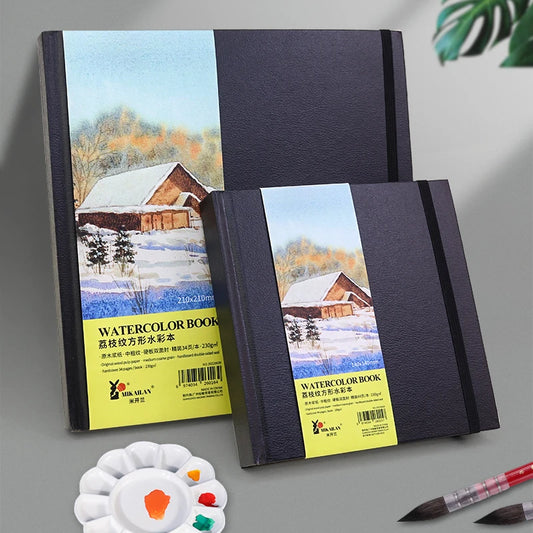 AquaSquare – Medium Grain Watercolor Paper Book