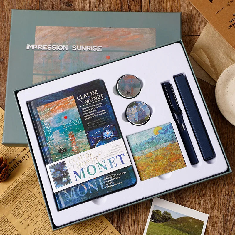 ArtMuse – Van Gogh & Monet Scrapbooking Gift Set