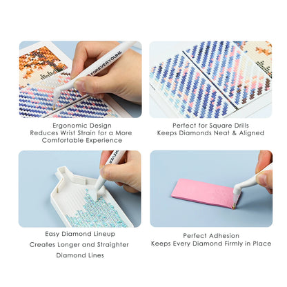 SparkTools – Premium Diamond Painting Tool Kit
