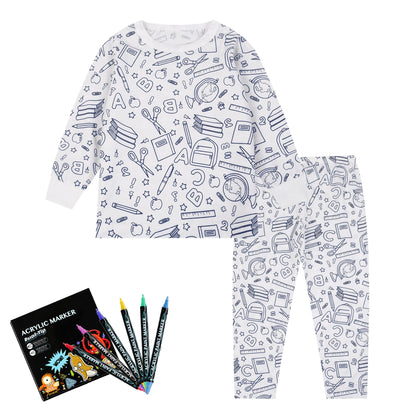 DreamDoodle – DIY Colorable Kids Pajama Set