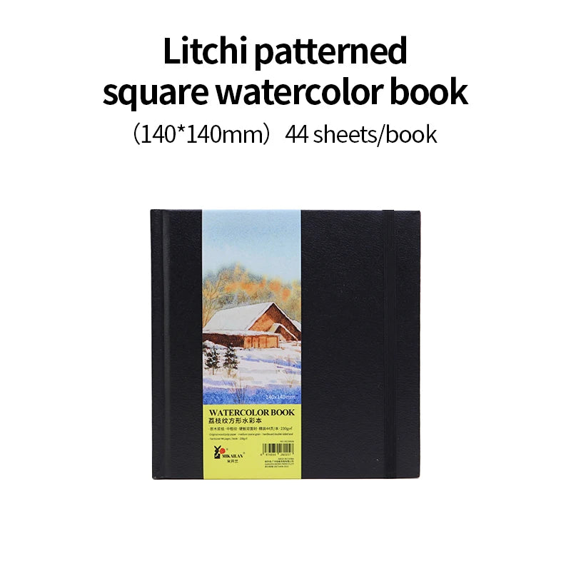 AquaSquare – Medium Grain Watercolor Paper Book