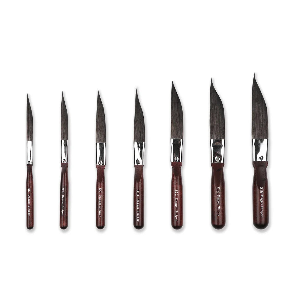 BrushAurora – 7-Piece Artist Brush Set