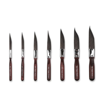 BrushAurora – 7-Piece Artist Brush Set