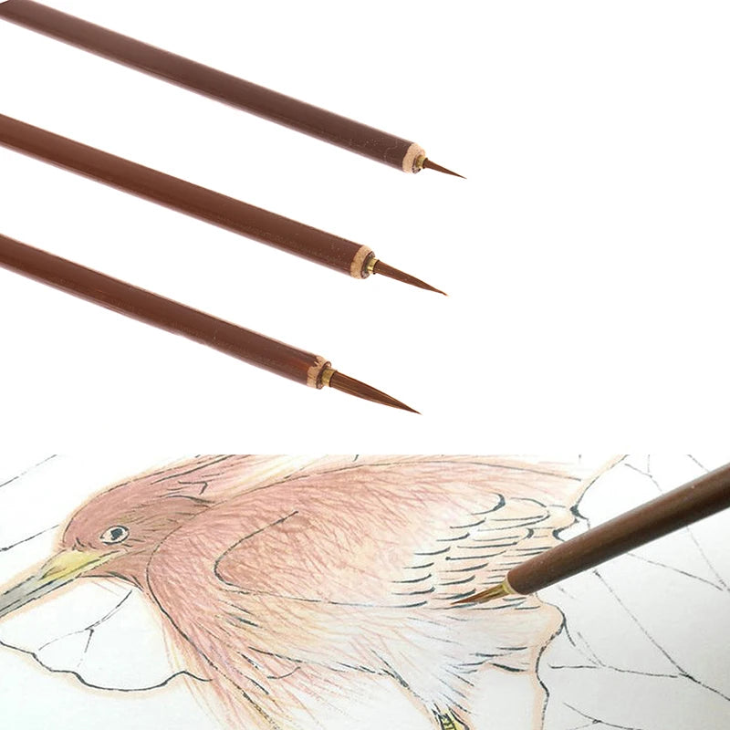 WolfLinea – Natural Wolf Hair Calligraphy & Painting Brush
