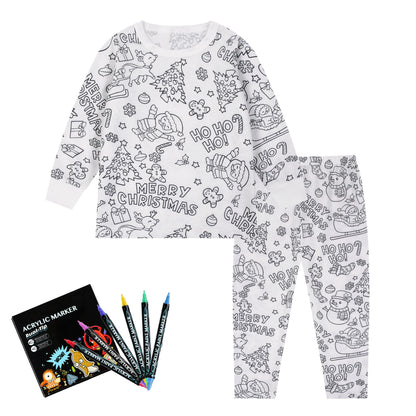 DreamDoodle – DIY Colorable Kids Pajama Set