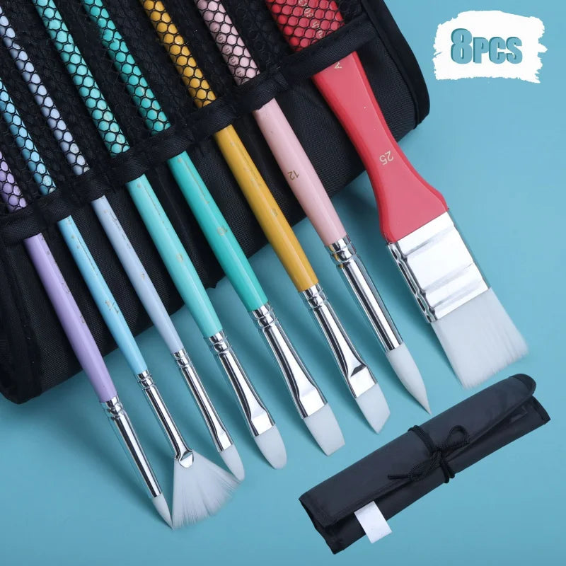 BrushCrafter – Artist Paint Brush Set with Bag