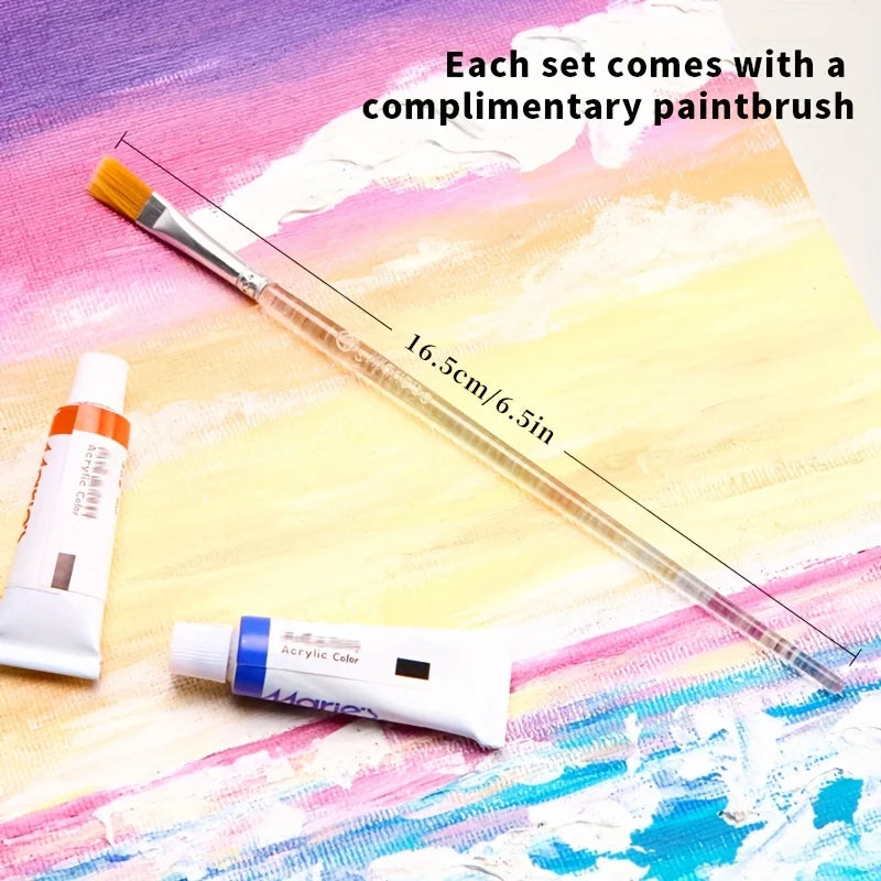 Marie's ColorEase – Acrylic Paint Set with Brush