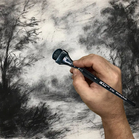 BlendArt – Charcoal & Pastel Blending Brush