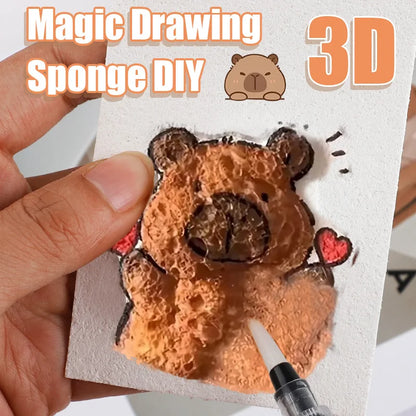 Foamadoodle – 3D Puffy Texture Art Paper Kit for Kids