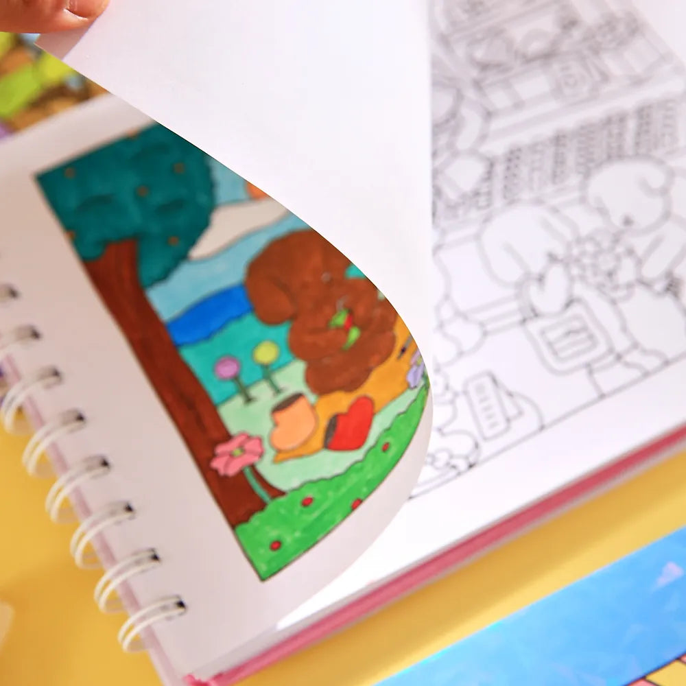 ColorVerse – 4-Pack A5 Hardbound Creative Coloring Books