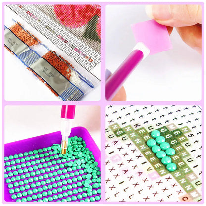 GemTurtle – Diamond Painting Tortoise DIY Mosaic Kit