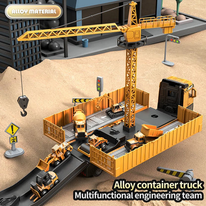 Constructo – Alloy Engineering Vehicle Playset