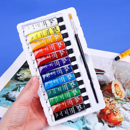 Gouache Paint 12 Color Set