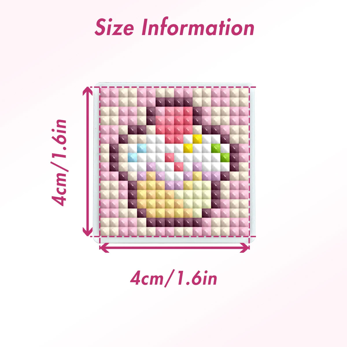 MagnaGem – Diamond Painting Sweet Treats Fridge Magnets (4PCS)