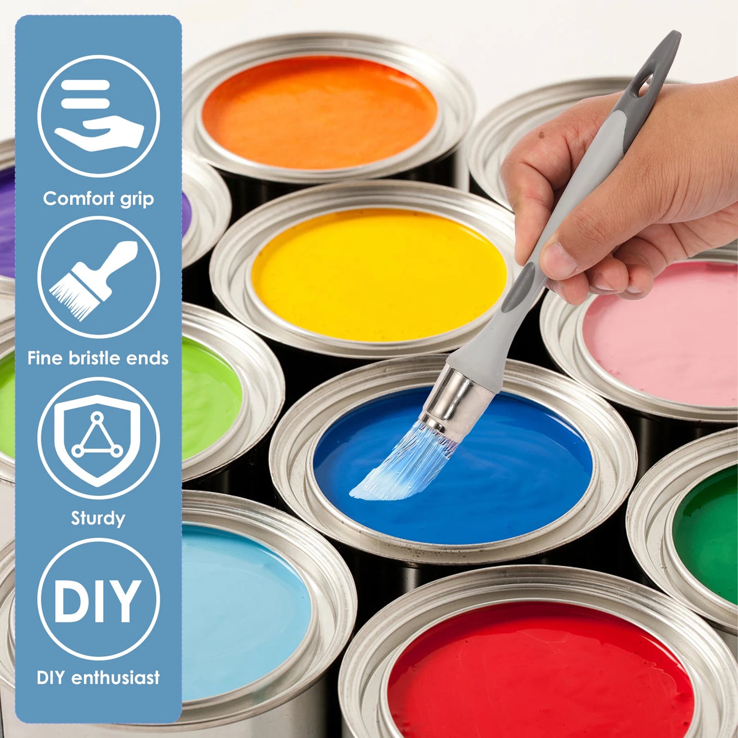 EdgeMaster – 5-Piece Wall Painting Brush Set