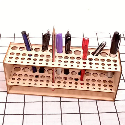 BrushNest – Wooden Brush Organizer