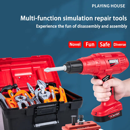 FixiPlay – Kids Simulation Toolbox with Electric Drill