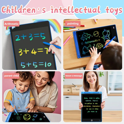 ScribbleGlow – 12-Inch LCD Writing & Drawing Tablet for Kids
