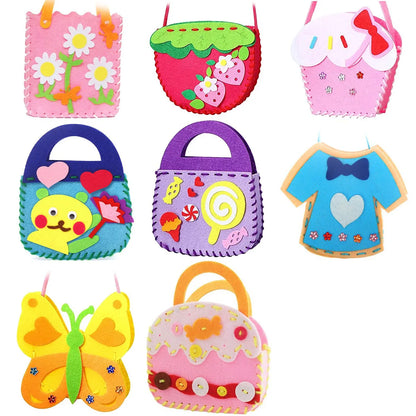 StitchFun – 8-Piece Kids DIY Felt Sewing Kit
