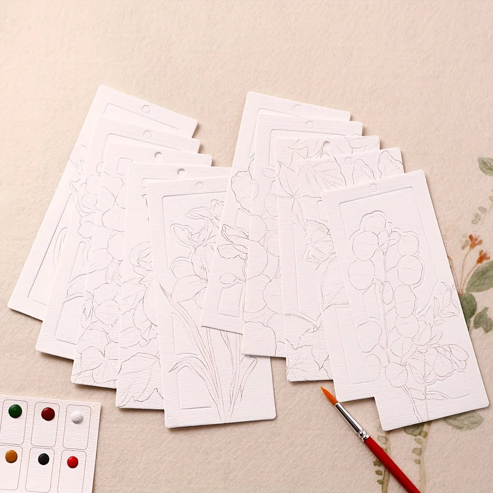 ColorRipple – DIY Watercolor Bookmark Set
