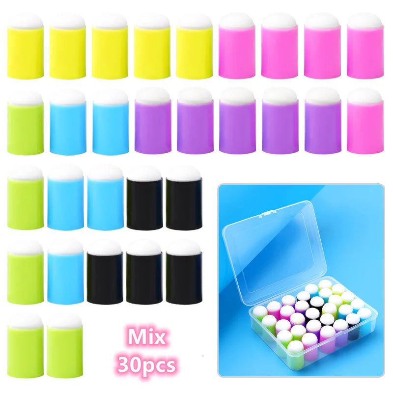 ColorDab – 30PCS Craft Finger Sponge Dauber Set