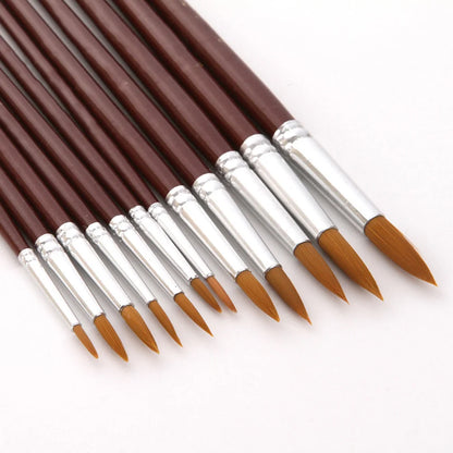 Bruscentra – 24Pcs Professional Watercolor Paint Brush Set