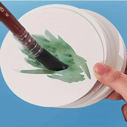 AquaPress – Round Watercolor Paper Pad