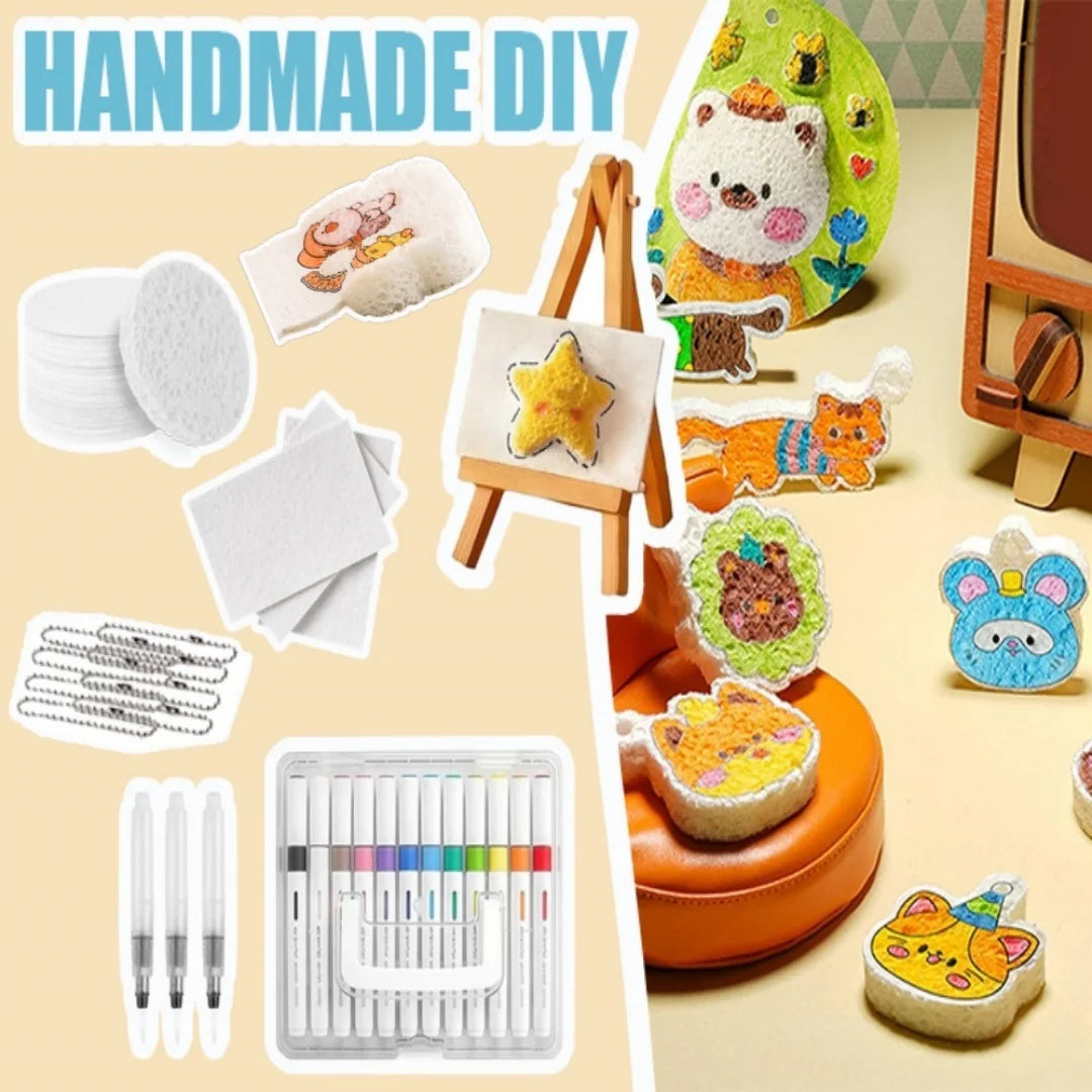 FoamArt – Magic 3D Texture Painting Kit for Kids