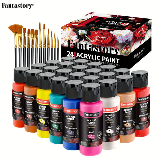 Fantastory – Acrylic Paint and Brush Set