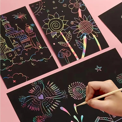 Colorado – Rainbow Scratch Art Notepad