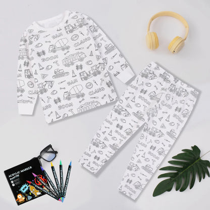 DreamDoodle – DIY Colorable Kids Pajama Set