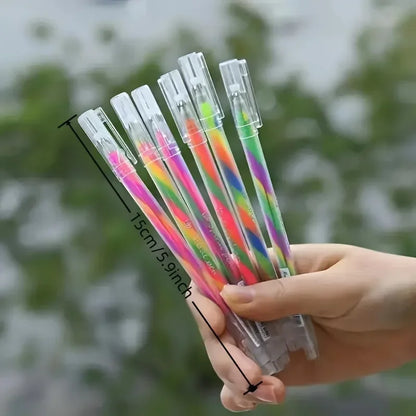 Glintor – 6 Colors Sparkly Gel Pen Set