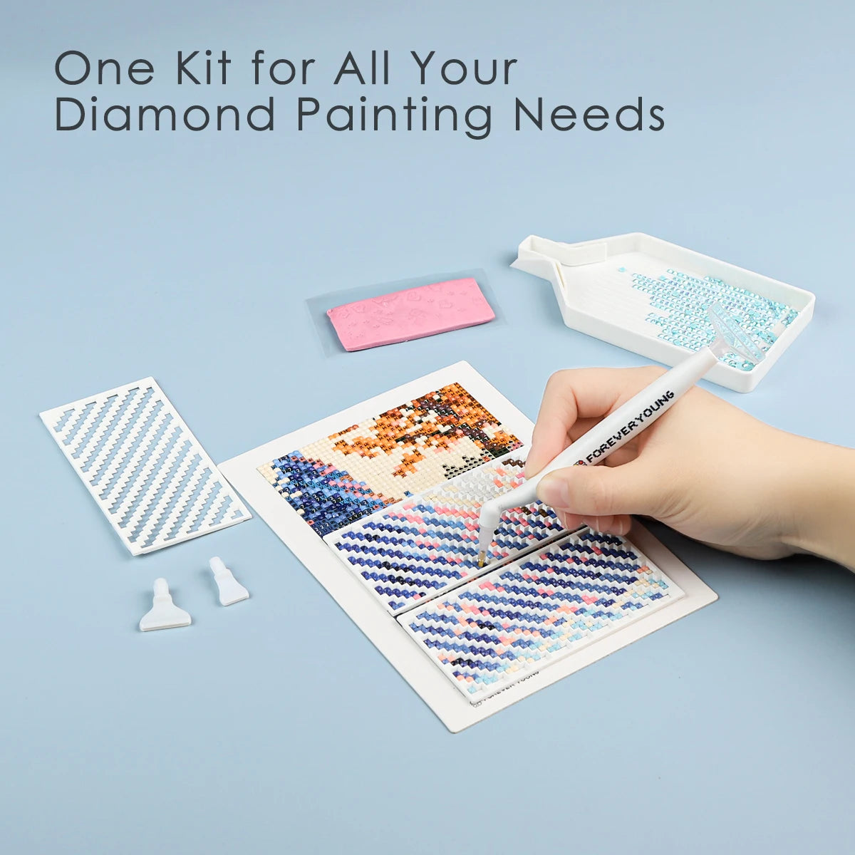 SparkTools – Premium Diamond Painting Tool Kit