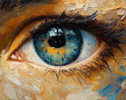 ArtiNova – Big Eye Modern Paint by Number Kit