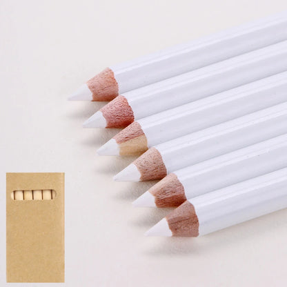 LineaMark – 6PCS White Tailor Fabric Marker Set