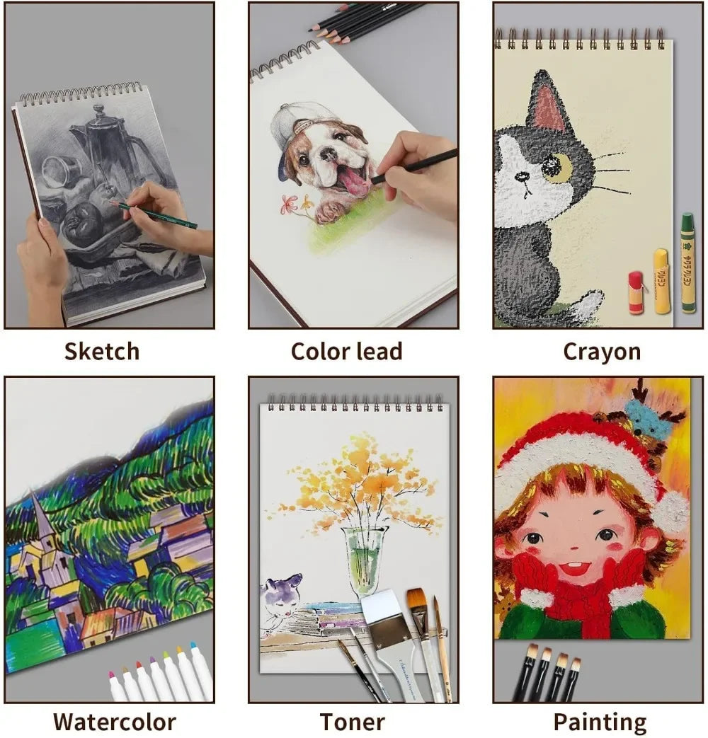 ArtSpire – Spiral-Bound Hardcover Sketchbook
