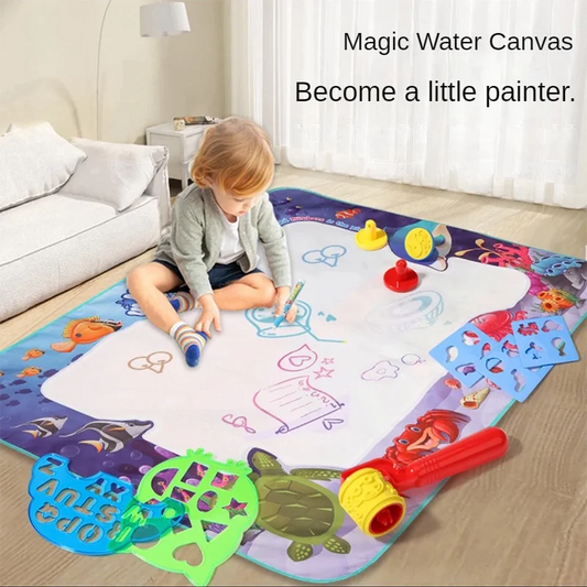 AquaDoodleLand – Magic Water Drawing Mat Set
